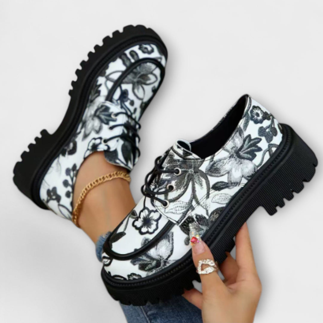 Anna Elegantní Mocasíny Retro KovovouSponou LetníLehké