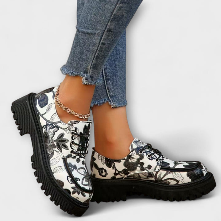 Anna Elegantní Mocasíny Retro KovovouSponou LetníLehké