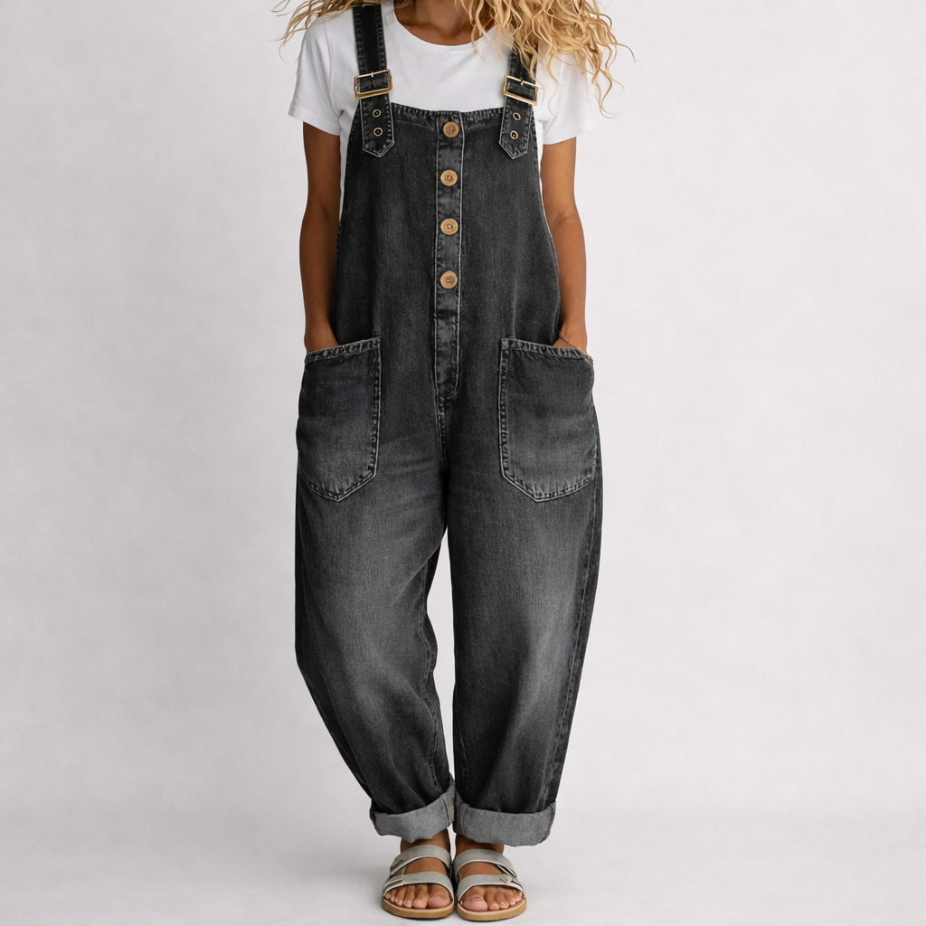 Rocio | Ležérní Džínové Kalhoty s Nastavitelnou Sponou