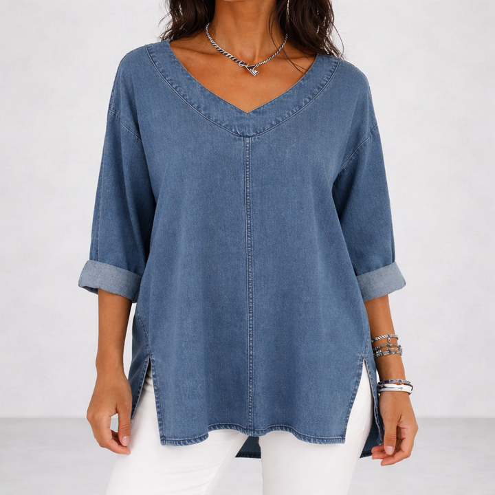 Jessica | Ležérní Top s Výstřihem do V