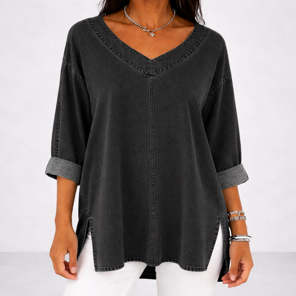 Jessica | Ležérní Top s Výstřihem do V