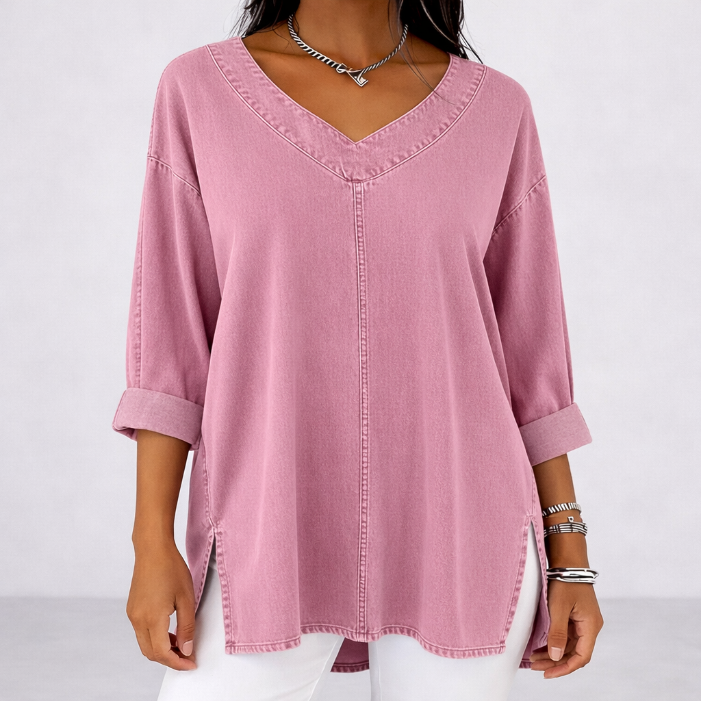 Jessica | Ležérní Top s Výstřihem do V