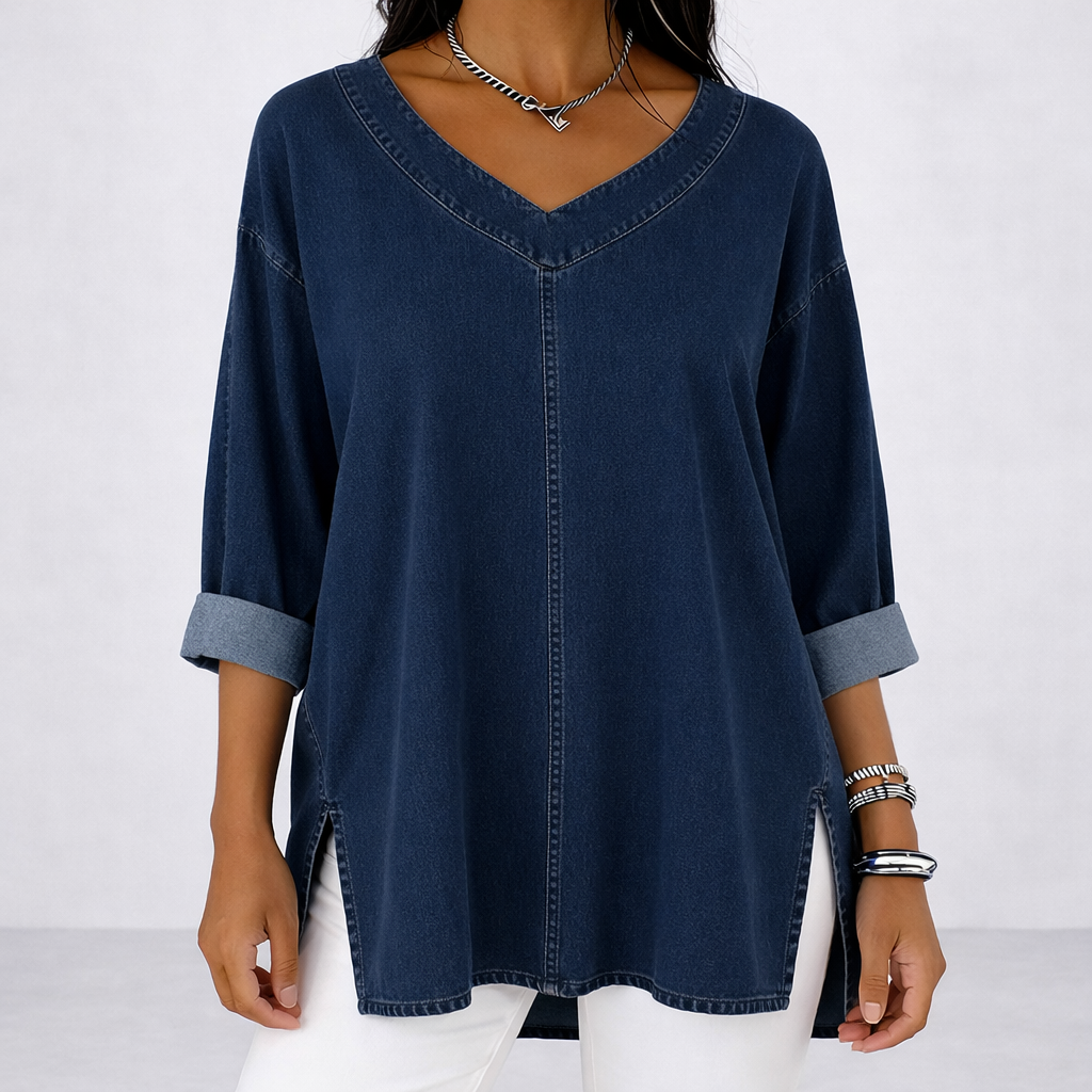 Jessica | Ležérní Top s Výstřihem do V