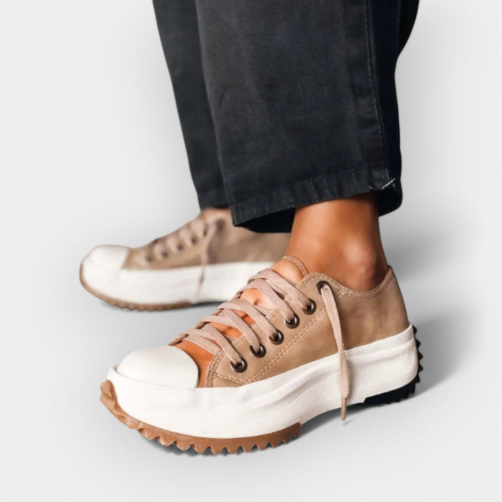 Karolína Sofistikovaná Městské Tenisky Tlustá Podešev