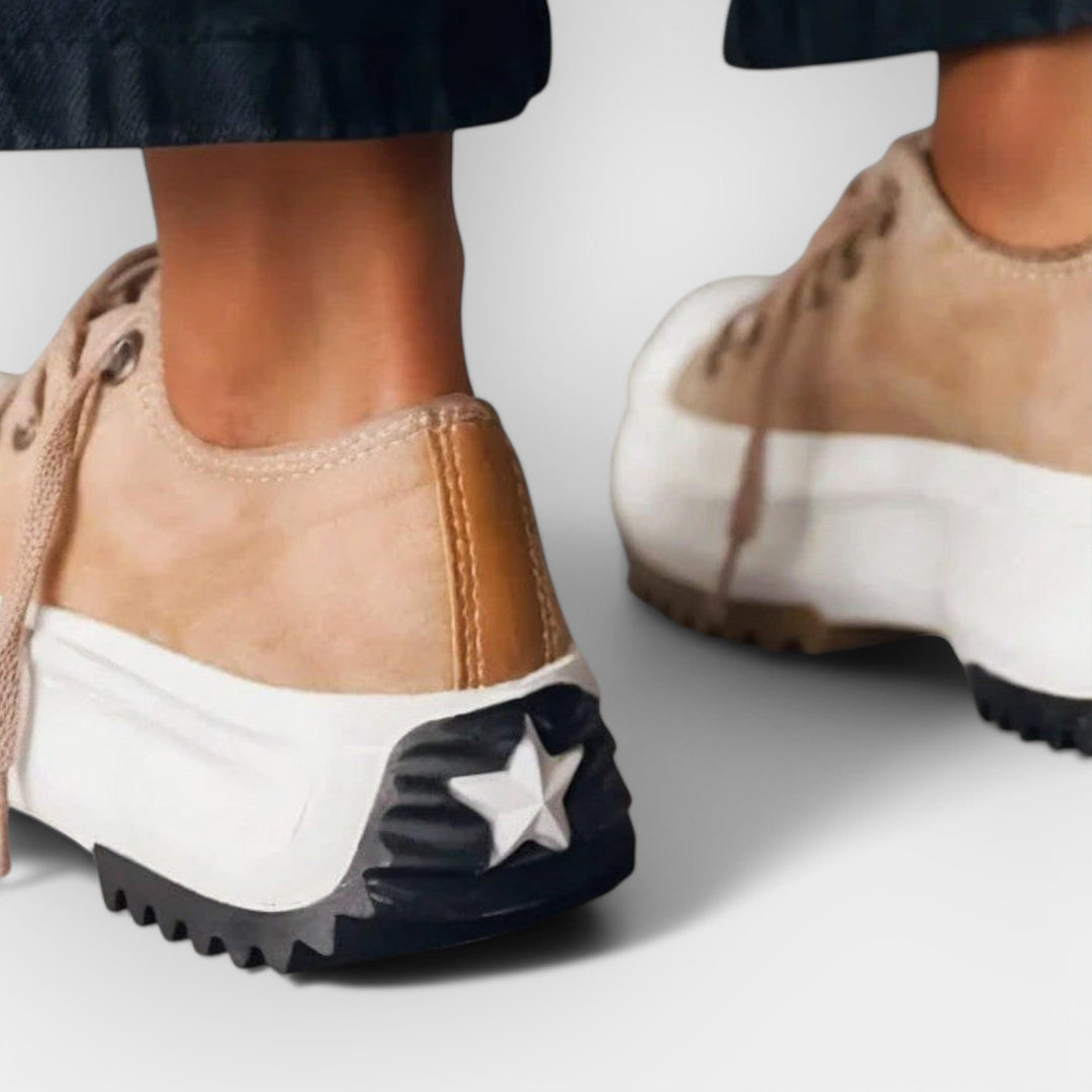 Karolína Sofistikovaná Městské Tenisky Tlustá Podešev