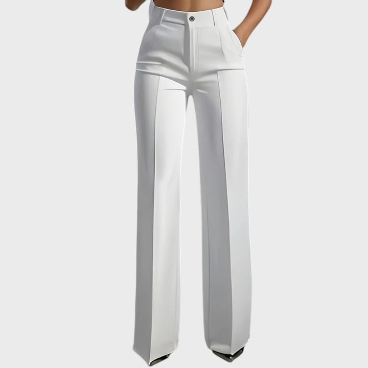 Karolína - Elegantní kalhoty s vysokým pasem