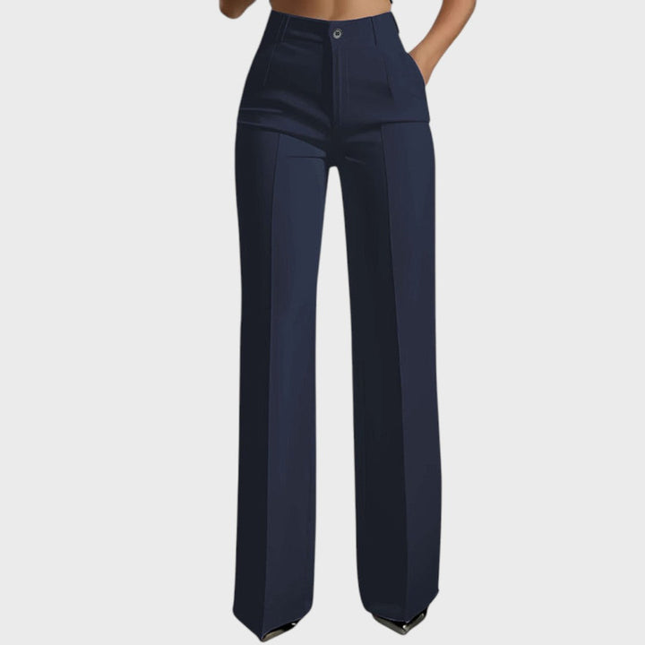 Karolína - Elegantní kalhoty s vysokým pasem