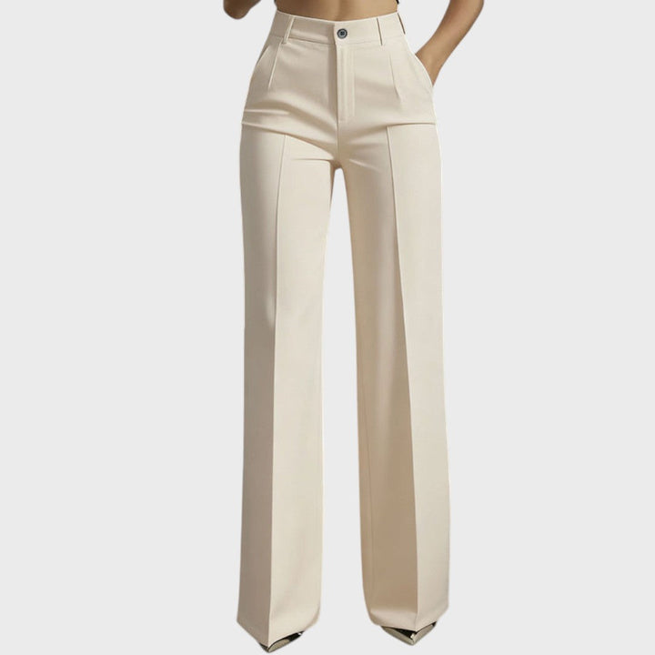 Karolína - Elegantní kalhoty s vysokým pasem